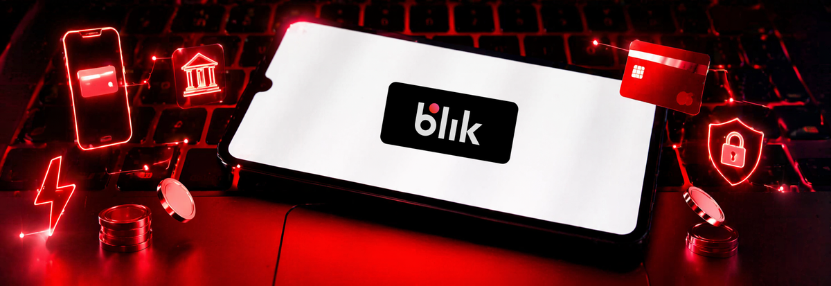 Schemat działania płatności BLIK w kasynie online